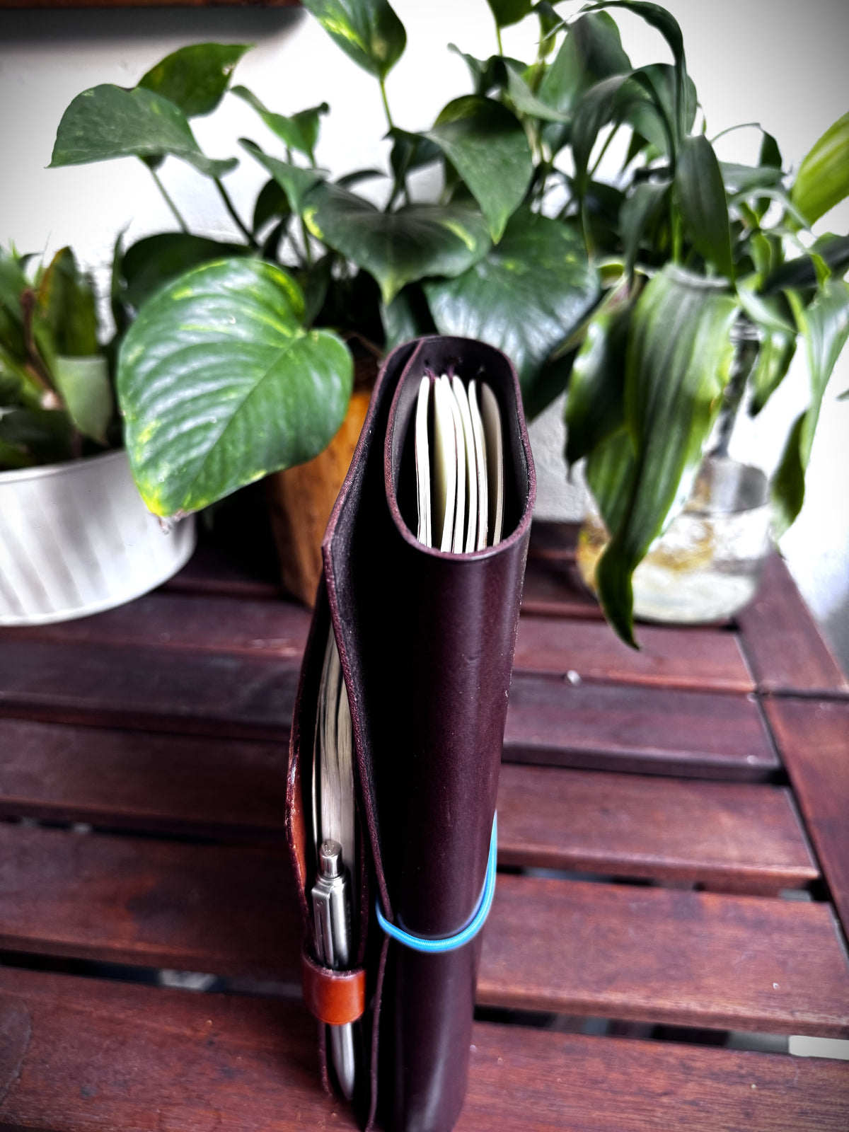 creative workshop leather cover journal book