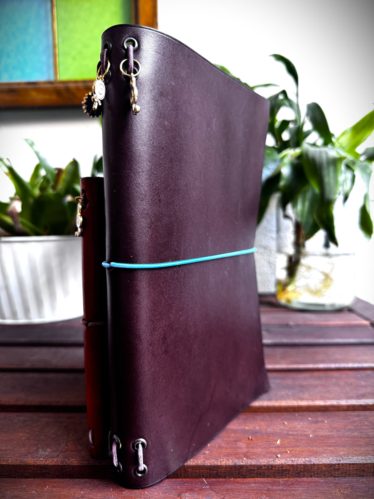 creative workshop leather cover journal book