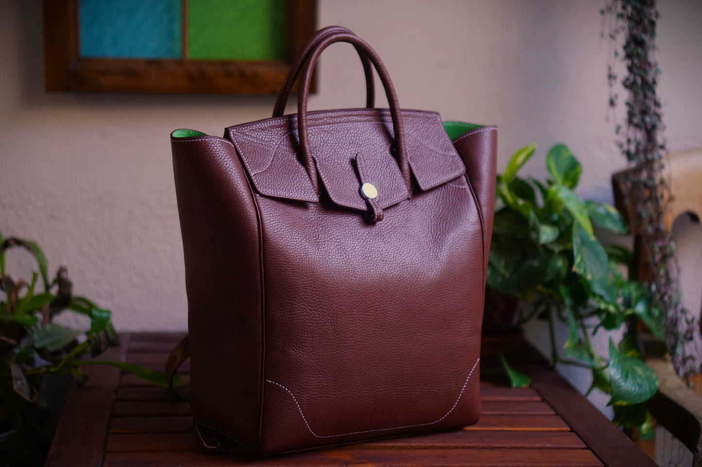 Bolso mochila unisex, mochila convertible de piel, bolso 2 en 1 hombre mujer, mochila urbana unisex, bolso mochila para portátil, mochila de hombro transformable, mochila minimalista versátil.