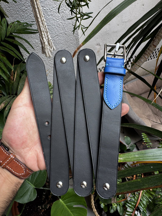 Handmade Leather Travel Folding Belt