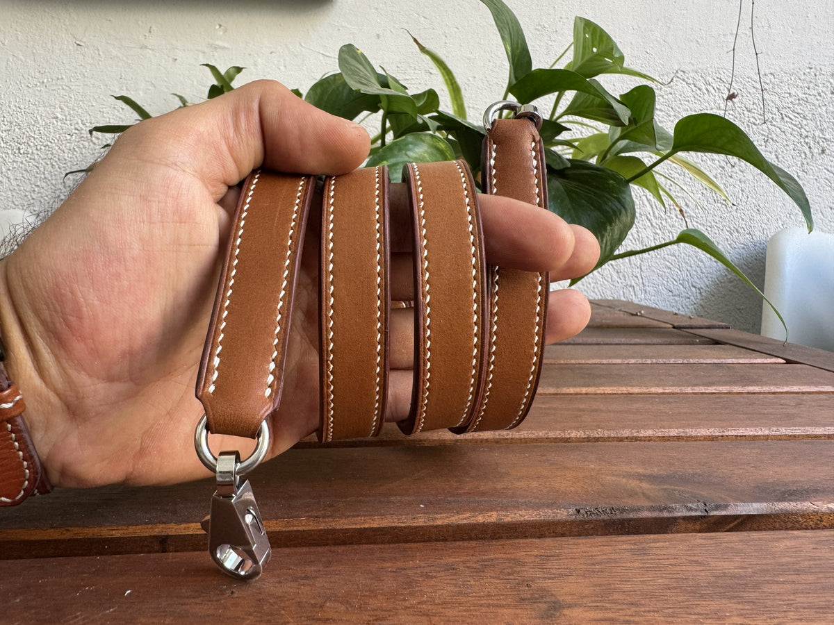 Correa de Cuero personalizada para Bolso Hecha a Mano/kelly bag